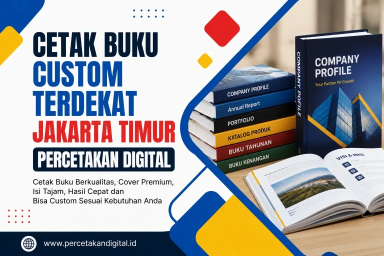 cetak buku custom company profile Percetakan Digital Jakarta Timur