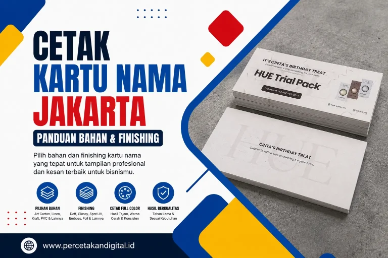 etak kartu nama jakarta bahan premium hasil profesional Percetakan Digital