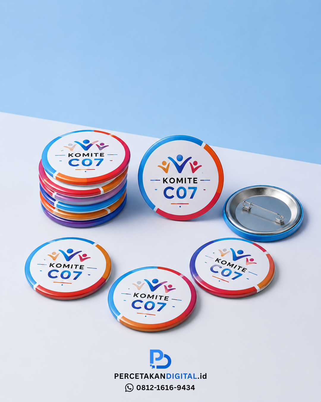 Cetak PIN Custom Jakarta | Percetakan Digital